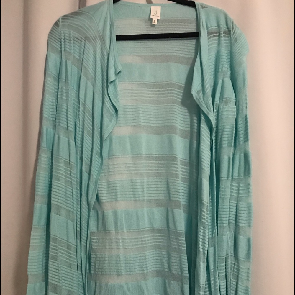 Jones New York stunning sheer sweater